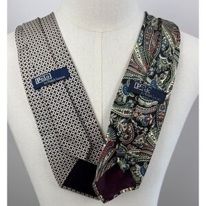 Polo Ralph Lauren 100% Silk Mens Neckties‎ Lot of 2